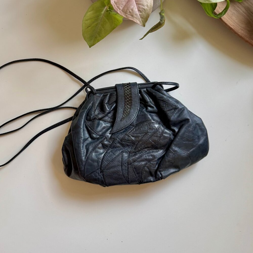 Fifth Avenue Leather Patchwork Purse